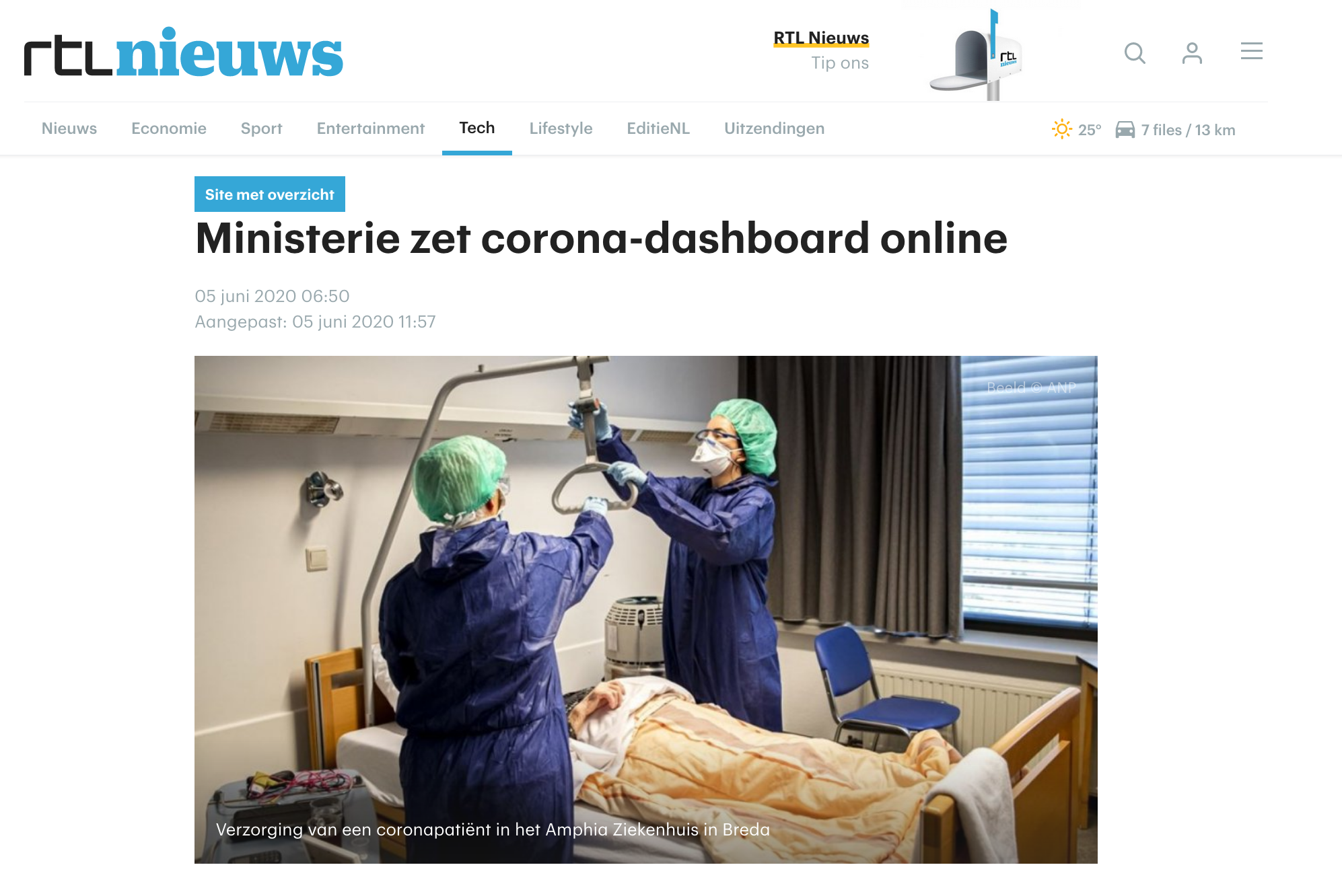 Image for RTL Nieuws publicity item