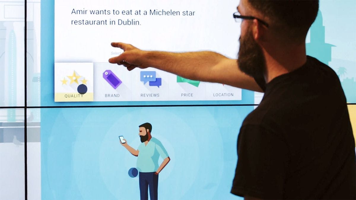 Cover Image for Google interactive wall